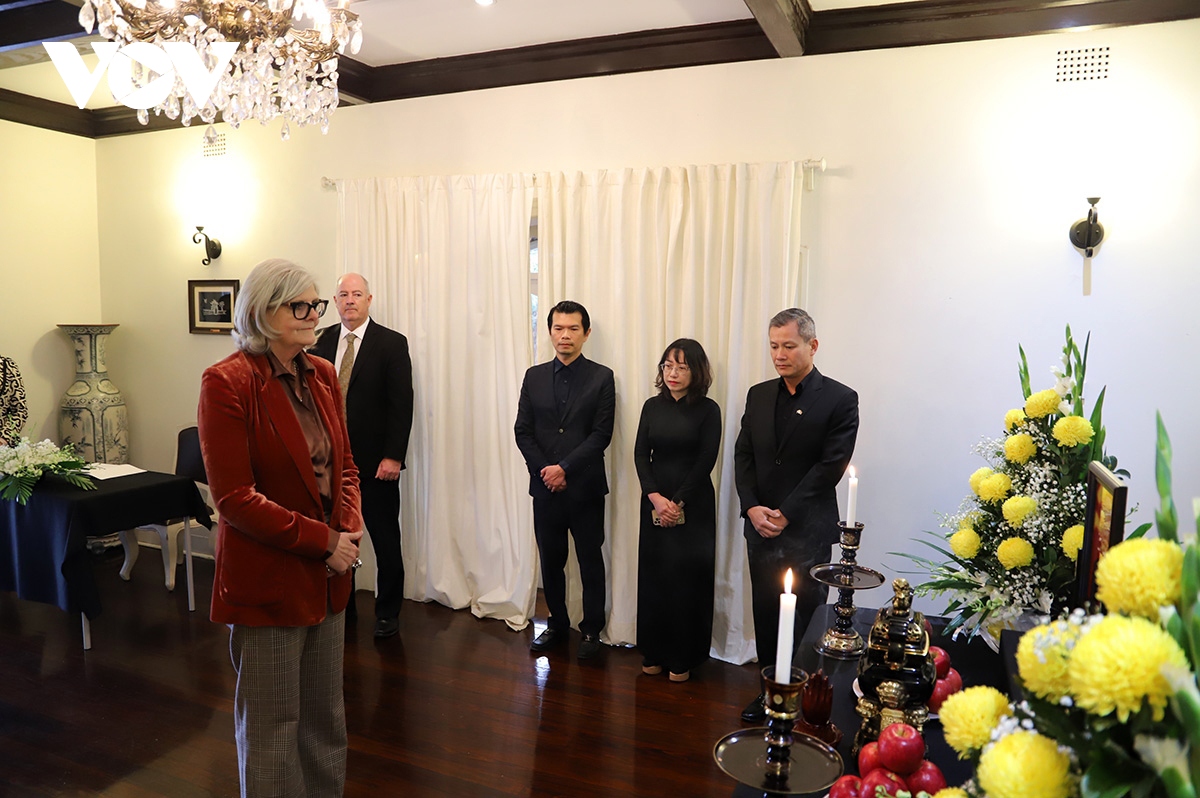 Governor-General of Australia Sam Mostyn mourns Vietnamese Party leader